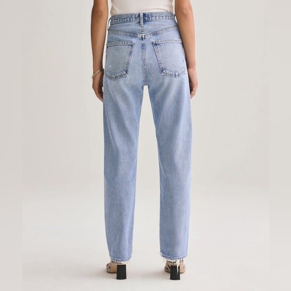 Agolde 90's Mid Rise Loose Fit in Captured - Picture 5 of 11